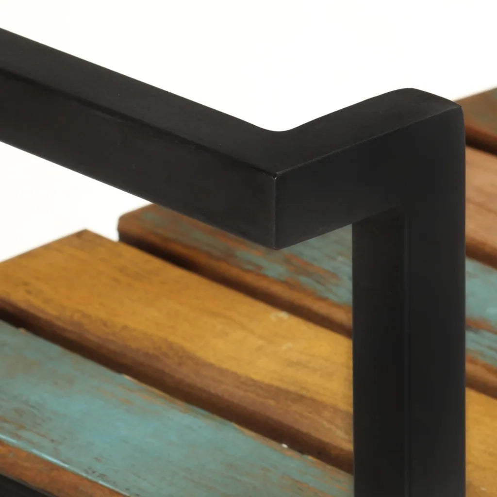 Carrello da Cucina 87x36x81 cm in Legno Massello di Recupero CFW5592125
