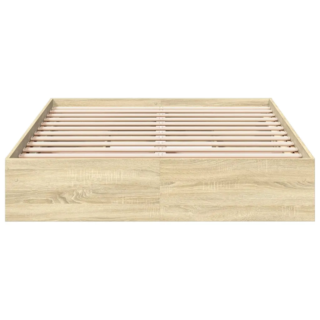 Giroletto Cassetti Rovere Sonoma 140x200 cm Legno Multistrato 3280659
