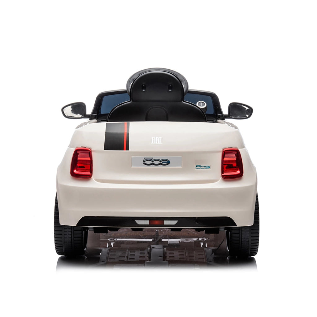 Macchina Elettrica per Bambini Licenza Ufficiale  Fiat 500 10,8V Bianco