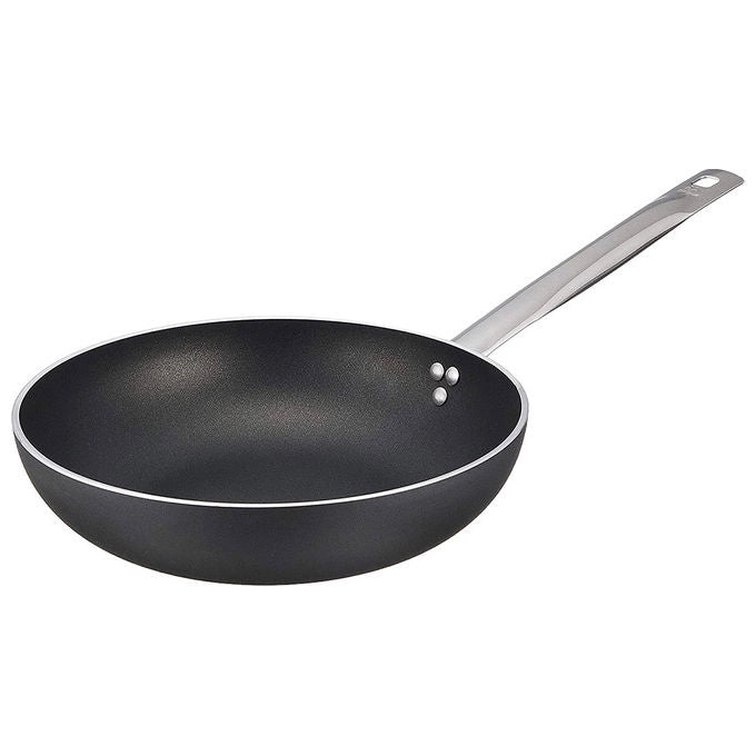 Ballarini 6002.36 Serie 6000 Padella Svasata Alta 36 cm in Alluminio con Rivestimento KeraStone Profi Superior Adatta a Tutti i Piani di Cottura incluso Induzione colore Nero