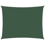 Parasole a Vela Oxford Rettangolare 5x6 m Verde Scurocod mxl 126441
