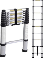Ladder telescopica pieghevole 26 metri | Ladder per uso domestico in alluminio
