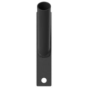 Supporto per Bandiera Nero 15 x 3 x 0,35 cm Acciaio CFW8227358
