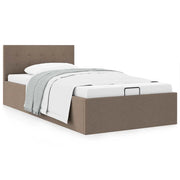 Giroletto con Contenitore Grigio Talpa in Tessuto 90x200 cm