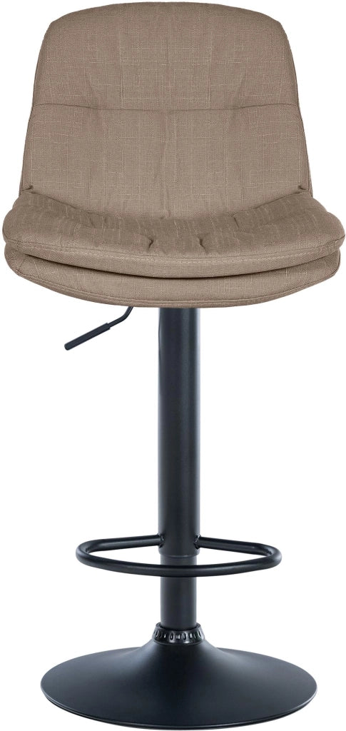 Barhocker Laurel Stoff schwarz