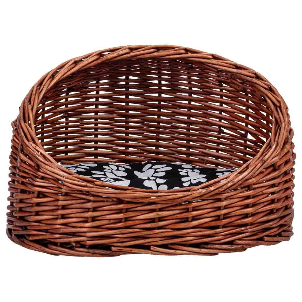 Cuccia in vimini per animali 40x30x30h cm
