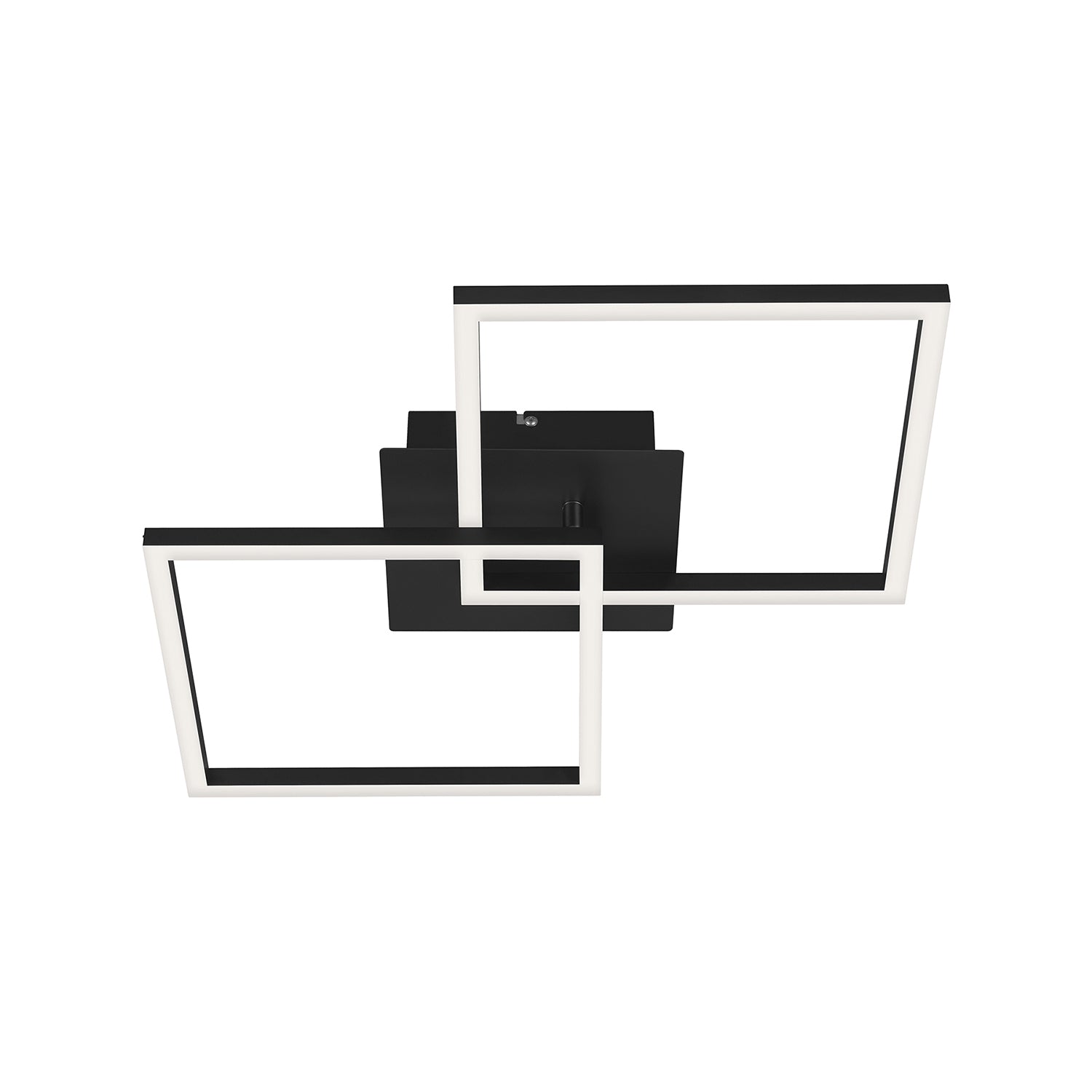 Applique Moderna Frame Metallo Nero Led 22W 3000K