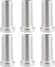 Set di 6 Viti Zeef per Lavandino M12x1.75x30mm Rvs per Spout di Scarico