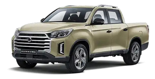 RIGUM905809 , Tappeti per Auto Gomma per Ss Rexton II (Y400) 2017-, KGM Rexton dal 2025-, Ss Musso dal 2018-, KGM MUSSO