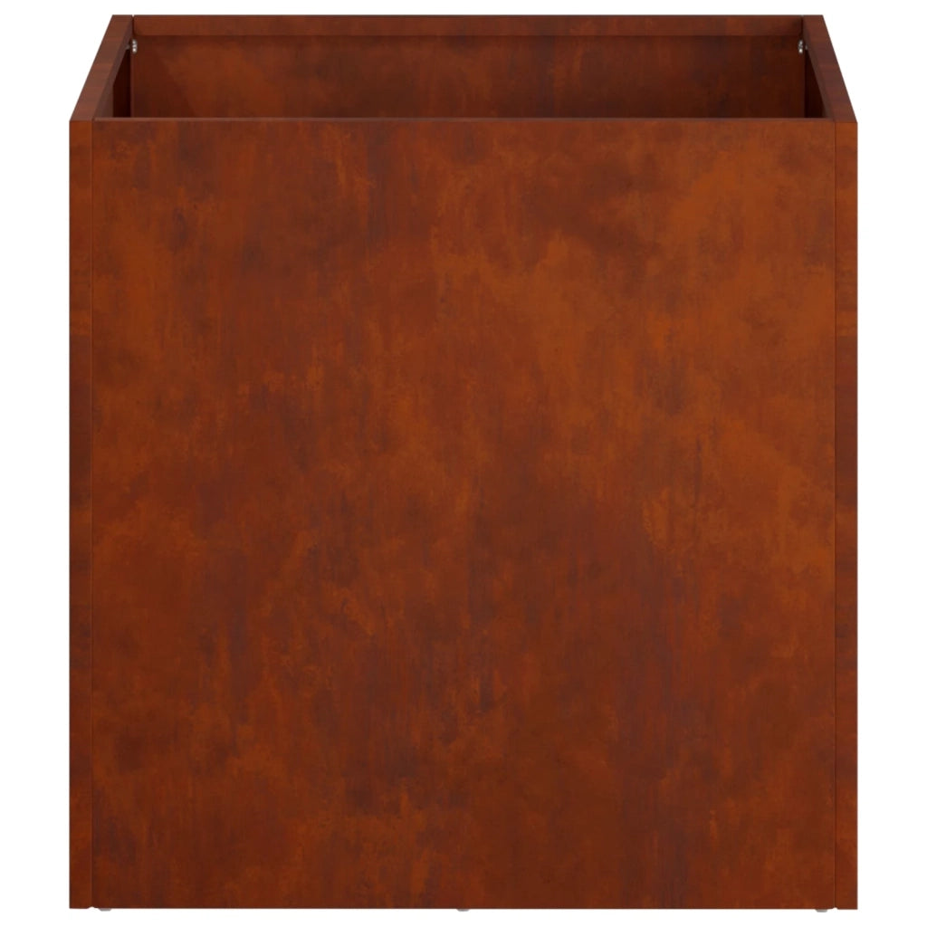 Vaso da giardino Ruggine 35 x 35 x 35 cm Acciaio Corten 8004964