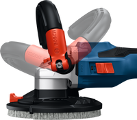 Bosch GBR 18V-15 S – Levigatrice per Calcestruzzo 18 V, 125 mm, brushless, naked