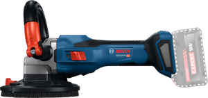 Bosch GBR 18V-15 S – Levigatrice per Calcestruzzo 18 V, 125 mm, brushless, naked