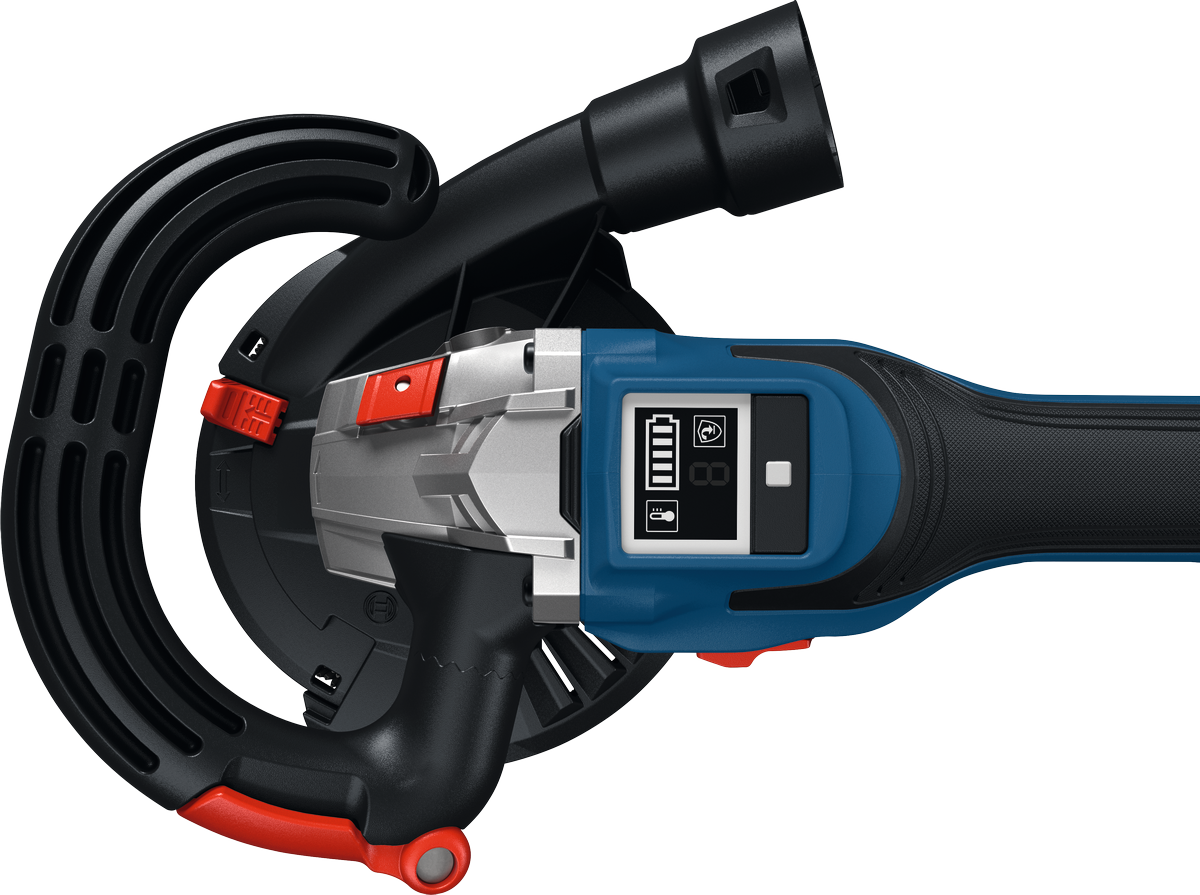 Bosch GBR 18V-15 S – Levigatrice per Calcestruzzo 18 V, 125 mm, brushless, naked