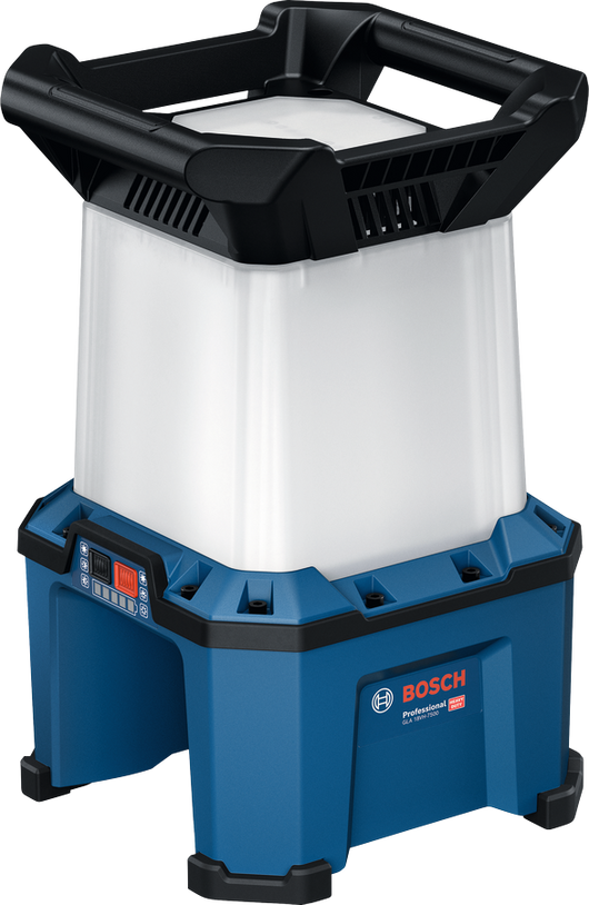 Bosch GLA 18VH-7500 – Lampada da Cantiere 7.500 lm, caricatore per USB-C