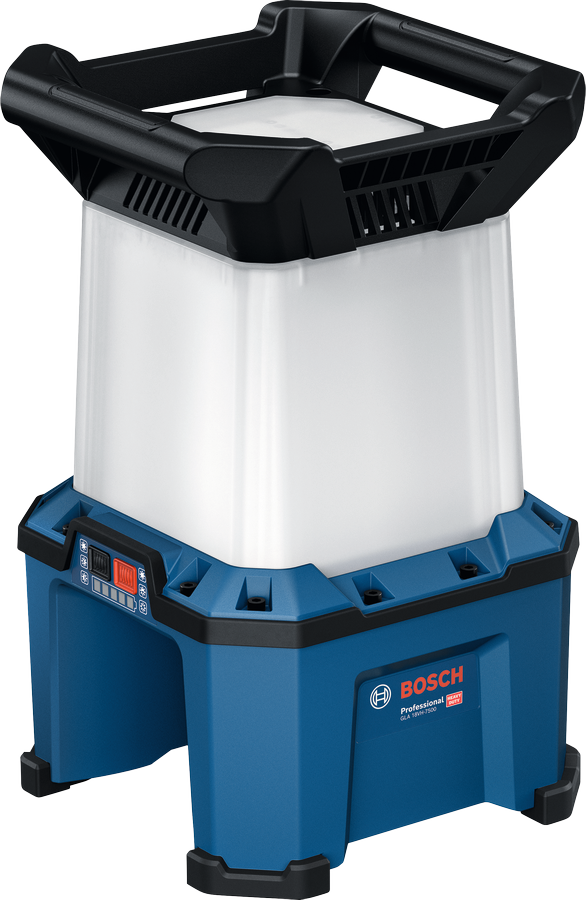 Bosch GLA 18VH-7500 – Lampada da Cantiere 7.500 lm, caricatore per USB-C