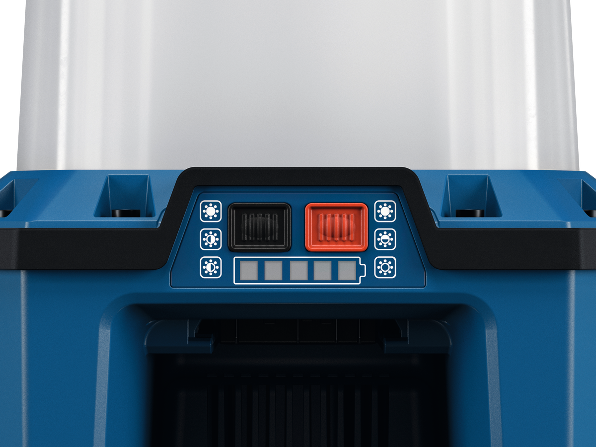 Bosch GLA 18VH-7500 – Lampada da Cantiere 7.500 lm, caricatore per USB-C