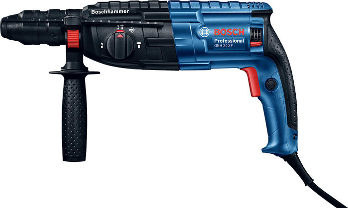 Bosch GBH 240 F – Martello Perforatore SDS‑plus 790 W, 2,7 J, doppio mandrino