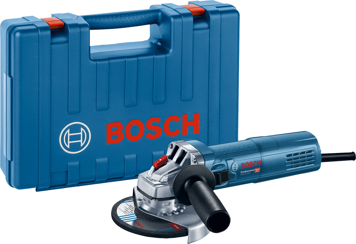 Bosch GWS 9‑115 S – Smerigliatrice Angolare 115 mm 900 W, Professionale