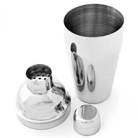 Set da Cocktail Con Shaker Pinza Ghiaccio Misurino Cucchiaio Strainer Barman
