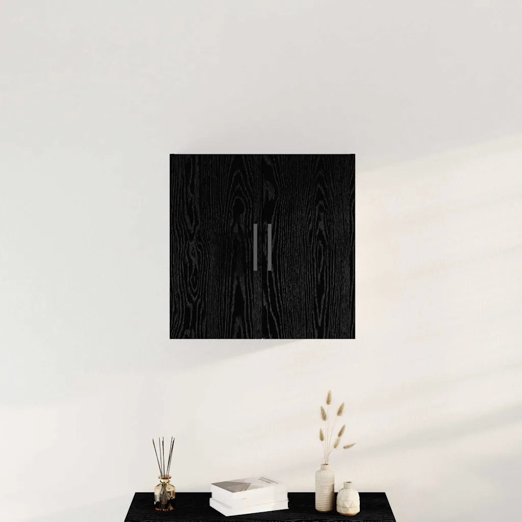 Armadietto a muro Rovere Nero 60 x 31,5 x 60 cm 862949