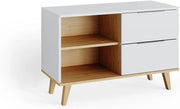 Cassettiera per camera da letto Nautica, Bianco, 40 x 61 cm, adatto per riporre abiti e oggetti di uso quotidiano