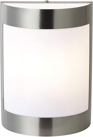 APPLIQUE MODELLO 1130-1 COLORE ACCIAIO cm 9,5x16,1x26h