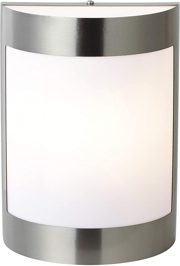 APPLIQUE MODELLO 1130-1 COLORE ACCIAIO cm 9,5x16,1x26h