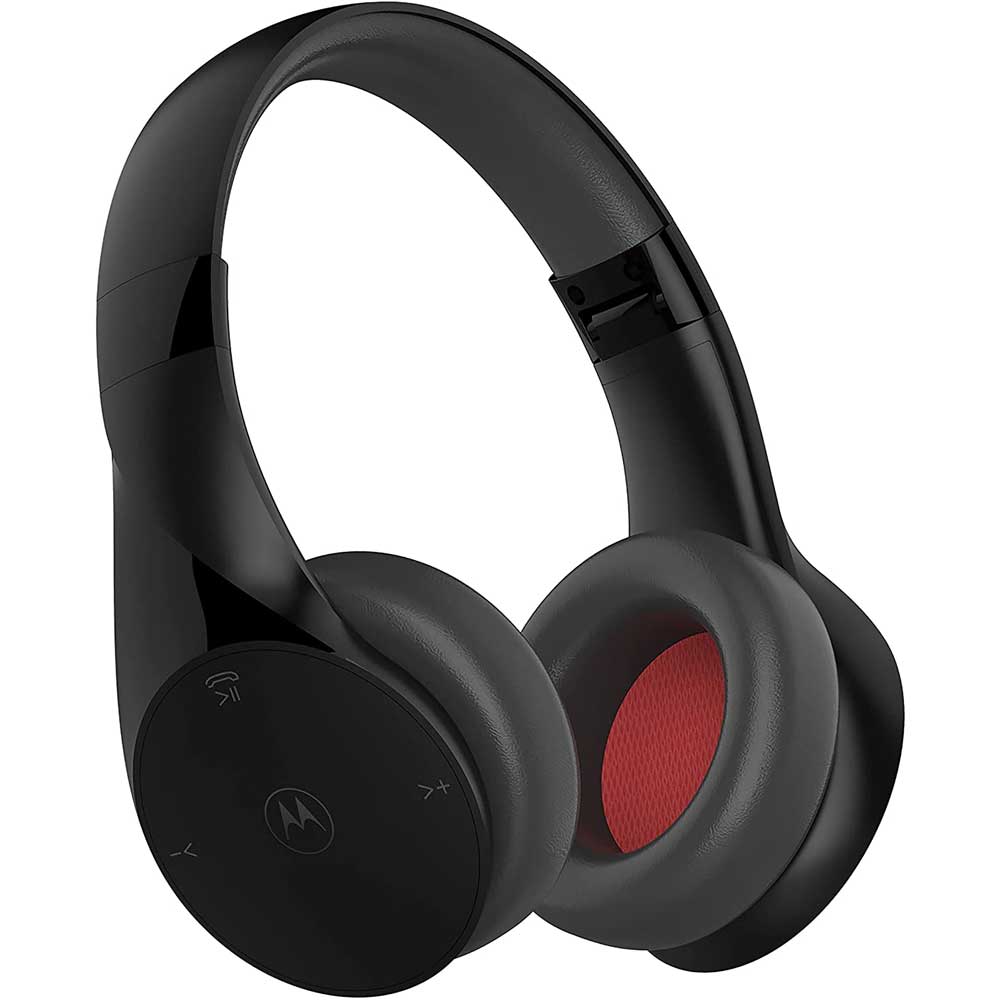 Cuffie Bluetooth Motorola Sound Moto Escape Pieghevoli con Microfono Nero