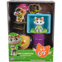 Playset 44 Gatti Personaggio Milady Giocattolo Bambini con Accessori Gioco