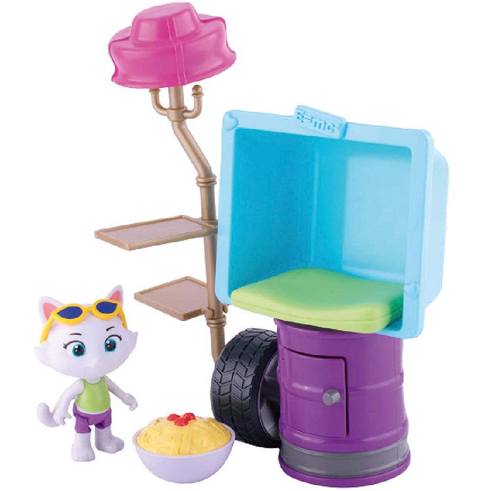 Playset 44 Gatti Personaggio Milady Giocattolo Bambini con Accessori Gioco