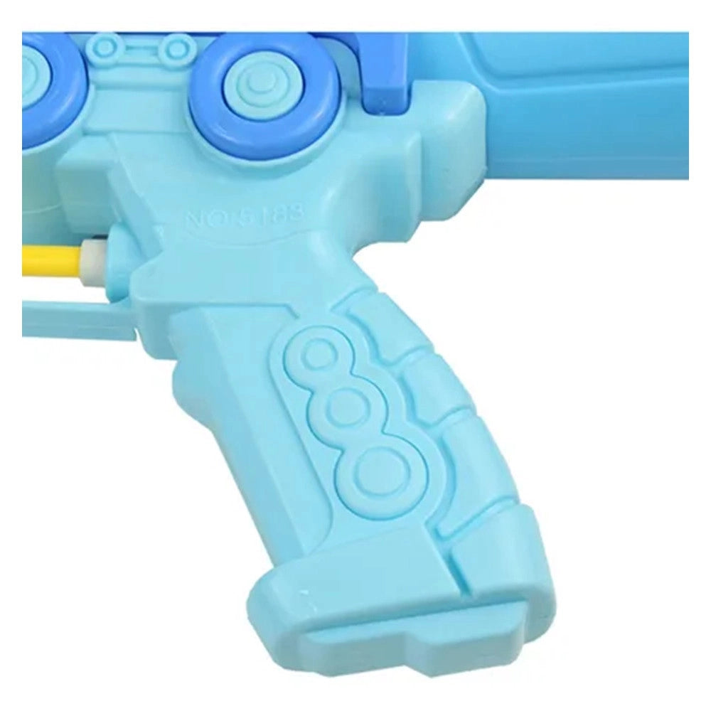 Trade Shop - Pistola Ad Acqua 5183 Design Locomotiva Con Vagone Per Bambini Gioco Estivo 23 Cm 618553 -