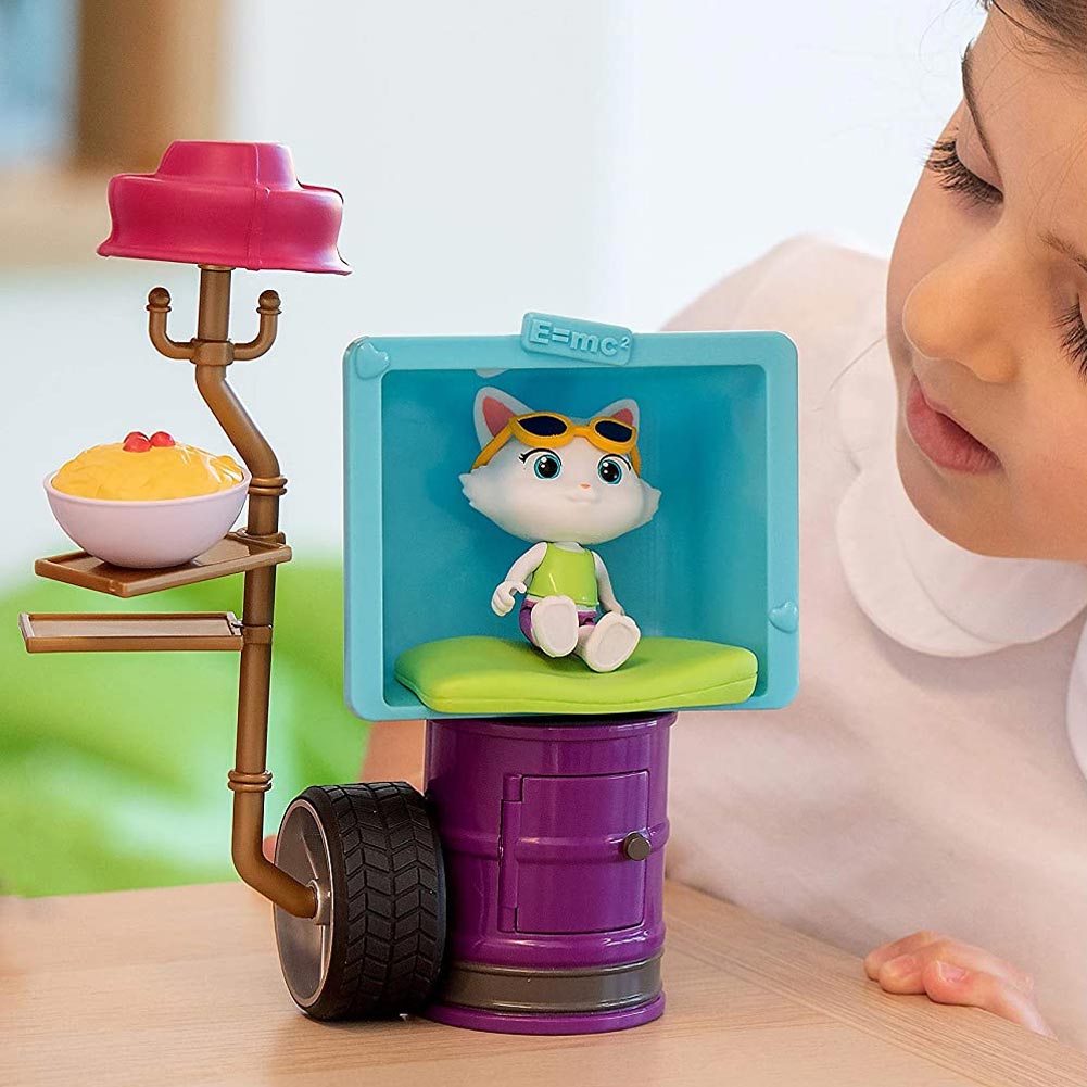 Playset 44 Gatti Personaggio Milady Giocattolo Bambini con Accessori Gioco
