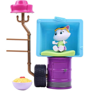 Playset 44 Gatti Personaggio Milady Giocattolo Bambini con Accessori Gioco