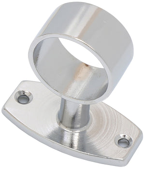 passante ottone cromato da avvitare x tubo mm.18 cod:ferx.3211