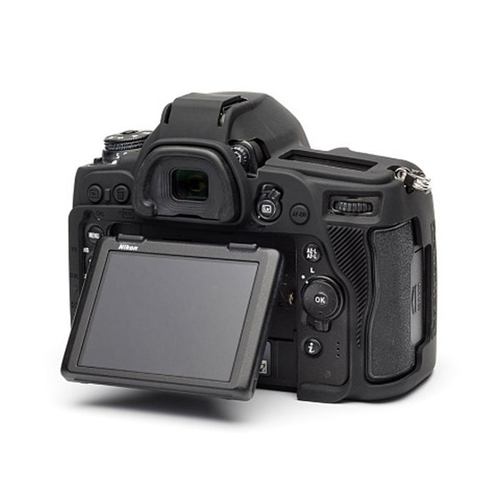 easyCover compatibile con Nikon D780 - copertura protettiva in silicone piacevolmente aderente, copertura per fotocamera - perfetta vestibilità, operatività senza limitazioni