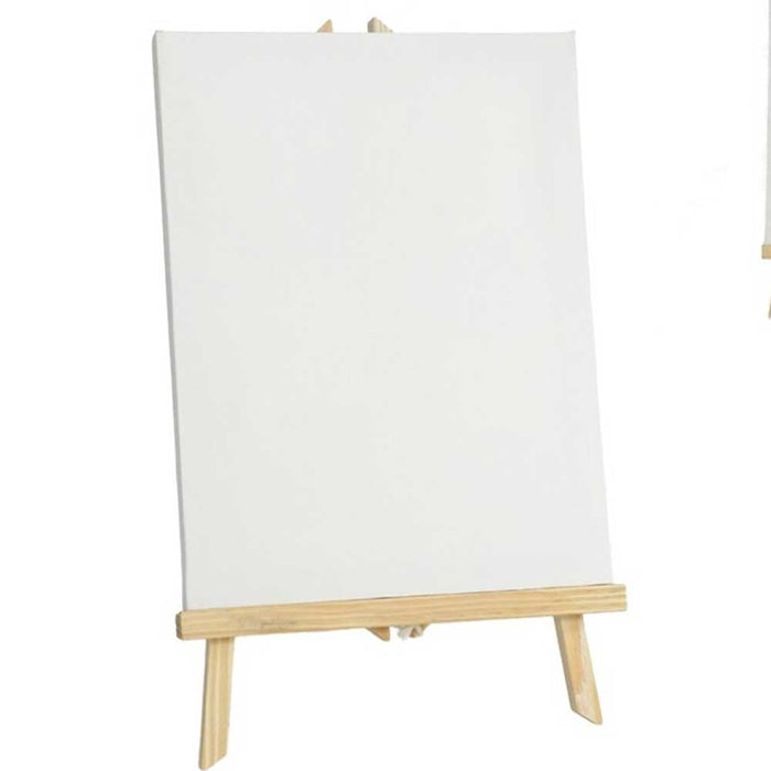 Tela da Dipingere 30x23cm con Telaio e Supporto in Legno Tele Pittura Pittore