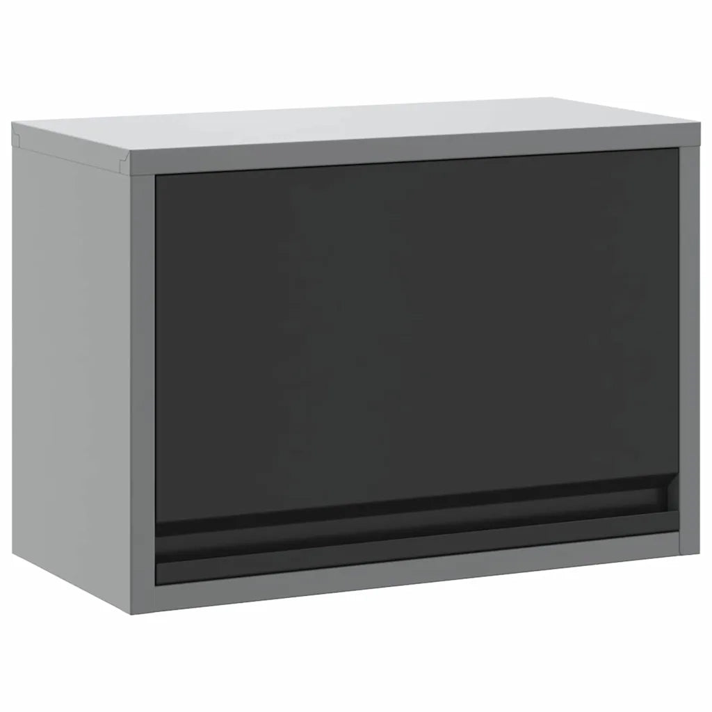 Mobile per attrezzi Nero e Grigio 50 x 25 x 35 cm CFW2903869