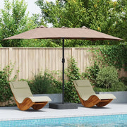 Ombrello da giardino-Ombrellone da spiaggia Talpa 385 x 209 x 244 cm