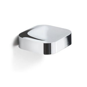 Portasapone inamovibile da muro in ottone, acciaio inox e Cromall 3212 Gedy serie OUTLINE Cromato