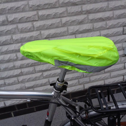 Copertura Cover Antipioggia Per Sediolino Sella Bici Bicicletta Con Riflettente