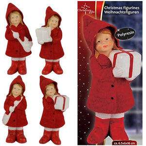 Statua Natalizia In Poliresina 16cm Statuetta Decorazione Casa Modello Casuale