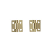 Set di 2 cerniere invisibili per mobili – 25 × 24 mm zincate con viti