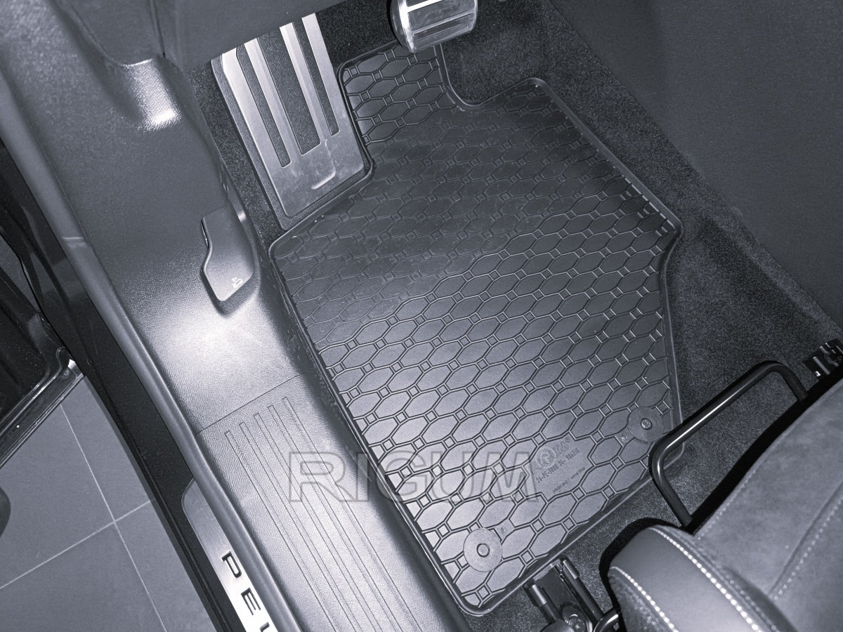 RIGUM906622 , Tappeti per Auto Gomma per Opel Grandland 1.2 Turbo Hybrid 48V dal 2025-, Peugeot 5008 Hybrid 136 e-DCS6 A
