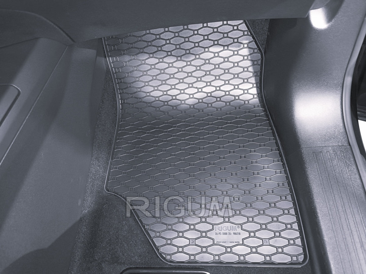 RIGUM906622 , Tappeti per Auto Gomma per Opel Grandland 1.2 Turbo Hybrid 48V dal 2025-, Peugeot 5008 Hybrid 136 e-DCS6 A