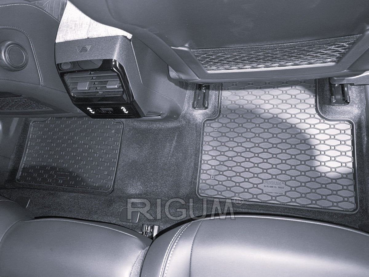 RIGUM906622 , Tappeti per Auto Gomma per Opel Grandland 1.2 Turbo Hybrid 48V dal 2025-, Peugeot 5008 Hybrid 136 e-DCS6 A