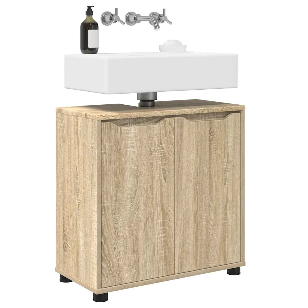 Mobile per lavabo da bagno Rovere Sonoma 60 x 30 x 60 cm 888749