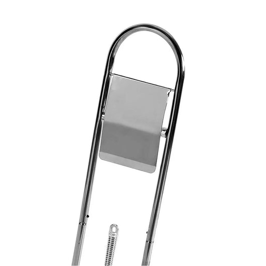 Portarotolo Con Scopino e Portascopino Accessori Bagno In Metallo Silver 79cm