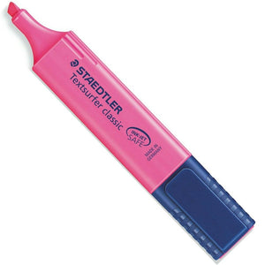 Set 10 Evidenziatori Staedtler Pennarello Evidenziatore Rosa Fuxia Fluo 10pz