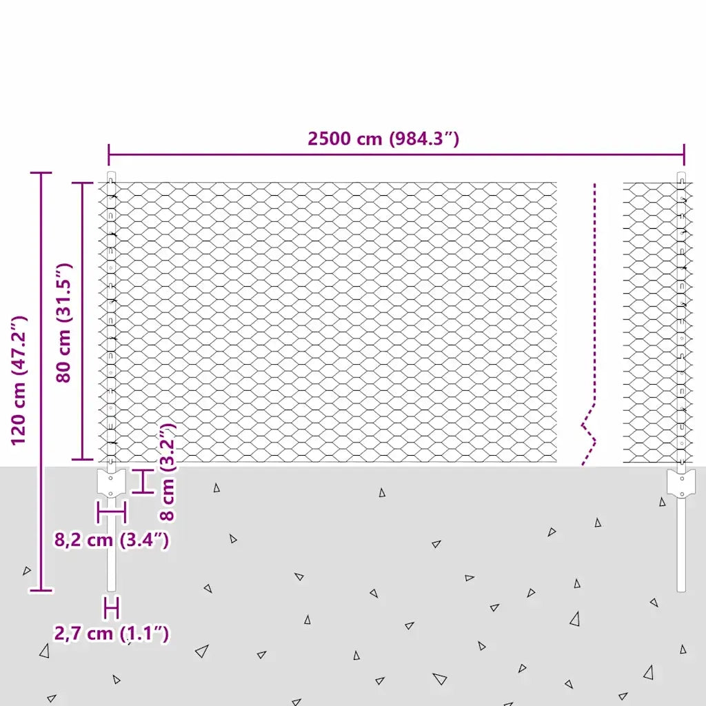Recinzione da Giardino | Recinzione con Posto Argento