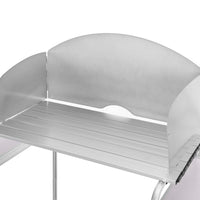 Cucina Da Campeggio Pieghevole In Alluminio Con Cucinotto Con Paravento Nero